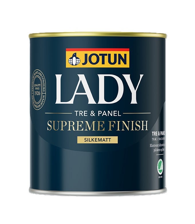 LADY Supreme Finish 15 silkematt lackfärg