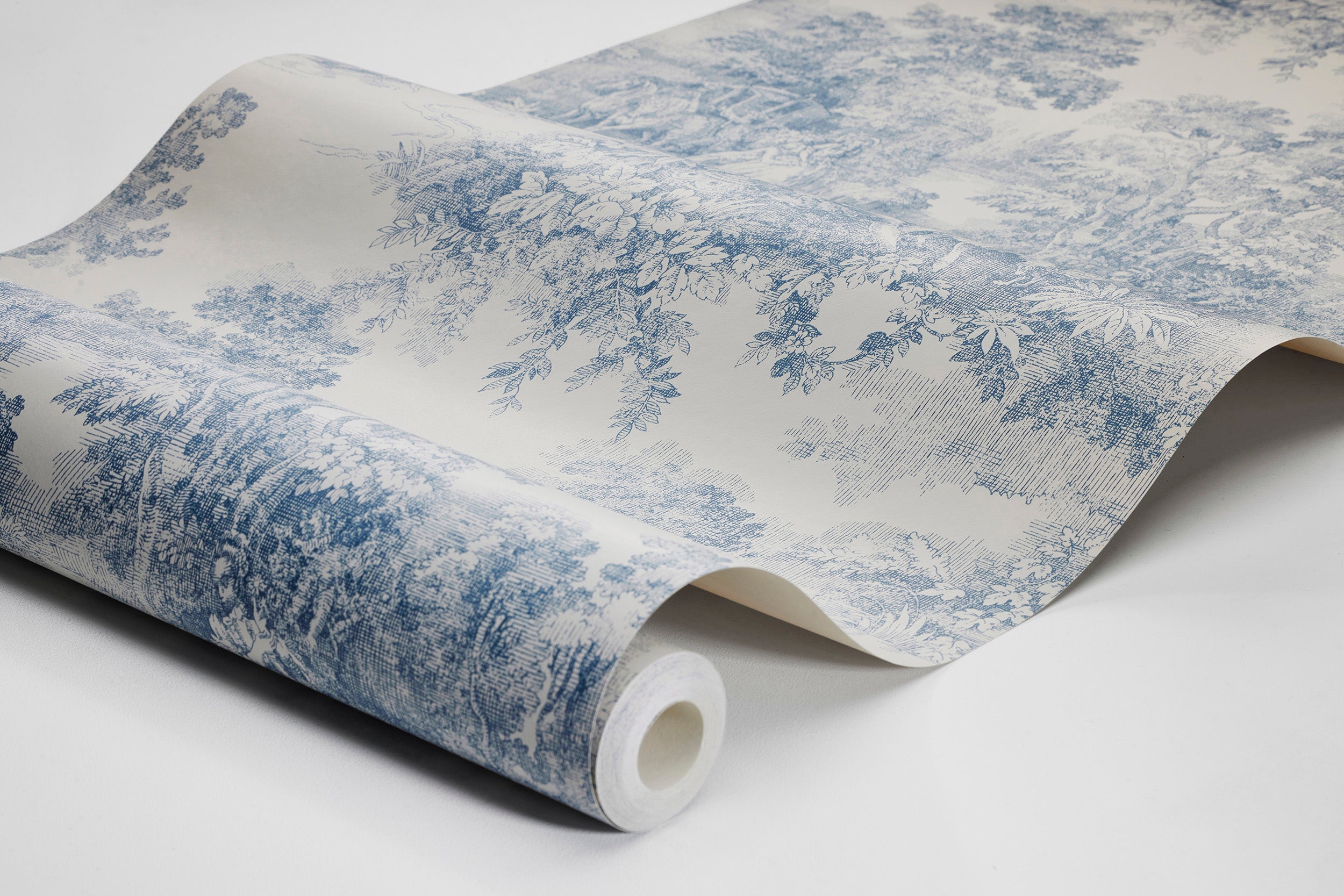 Toile de Jouy, blå
